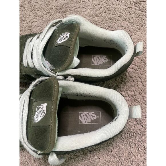 Vans Off The Wall Green Sneakers - Picture 3 of 4